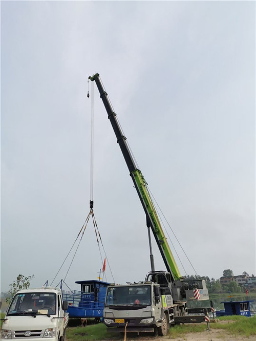 合肥市桥梁建设吊装案例